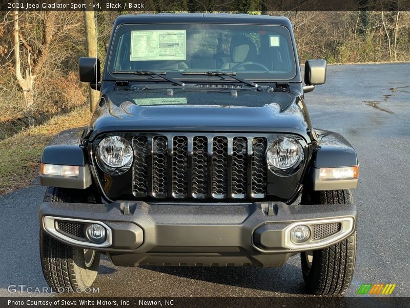 Black / Black 2021 Jeep Gladiator Sport 4x4