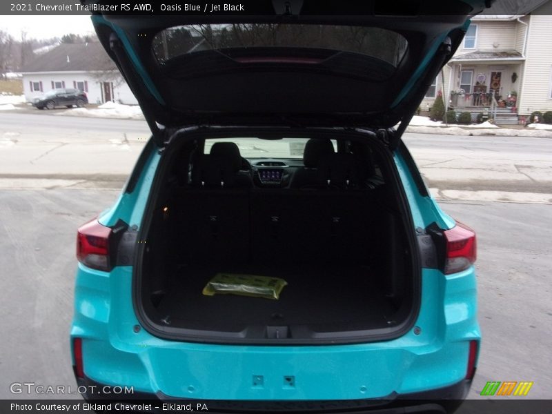 Oasis Blue / Jet Black 2021 Chevrolet TrailBlazer RS AWD