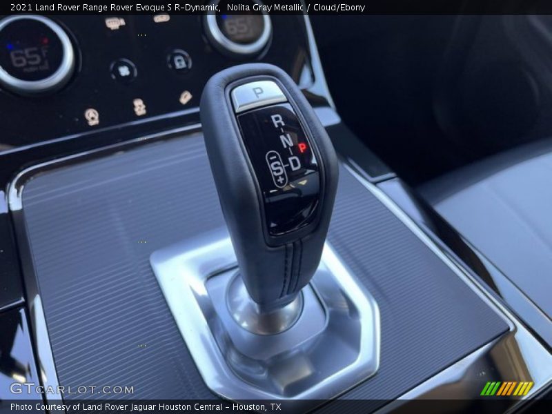  2021 Range Rover Evoque S R-Dynamic 9 Speed Automatic Shifter