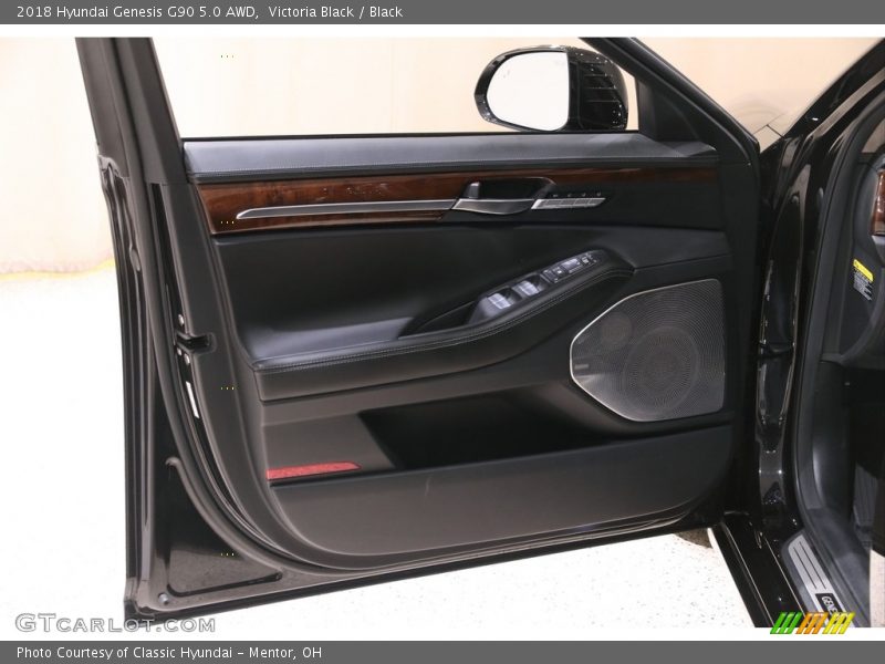 Victoria Black / Black 2018 Hyundai Genesis G90 5.0 AWD