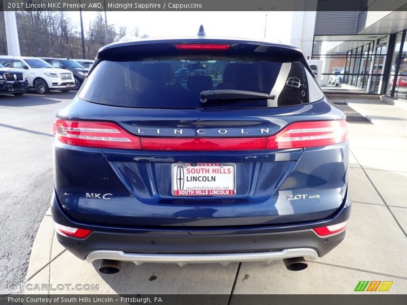Midnight Sapphire / Cappuccino 2017 Lincoln MKC Premier AWD