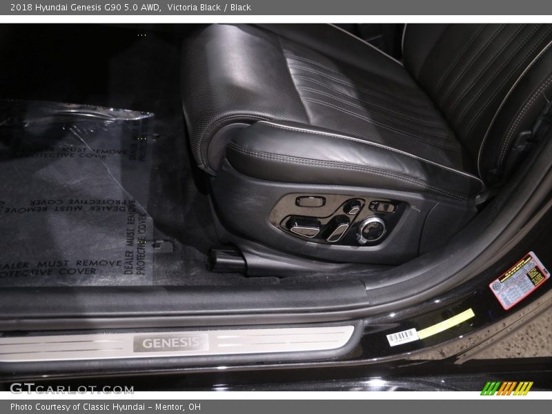 Victoria Black / Black 2018 Hyundai Genesis G90 5.0 AWD