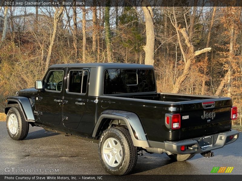 Black / Black 2021 Jeep Gladiator Sport 4x4