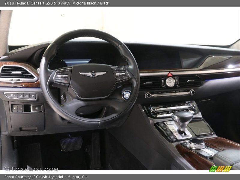 Victoria Black / Black 2018 Hyundai Genesis G90 5.0 AWD
