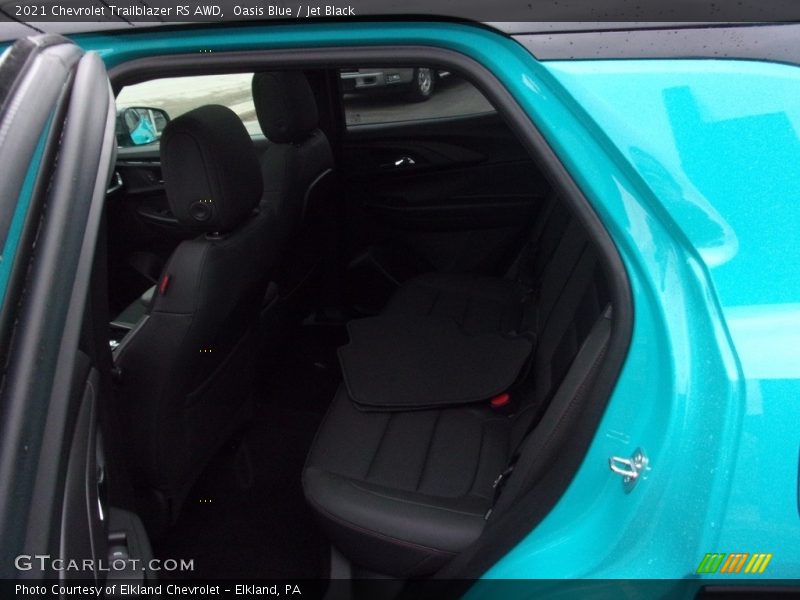 Oasis Blue / Jet Black 2021 Chevrolet Trailblazer RS AWD