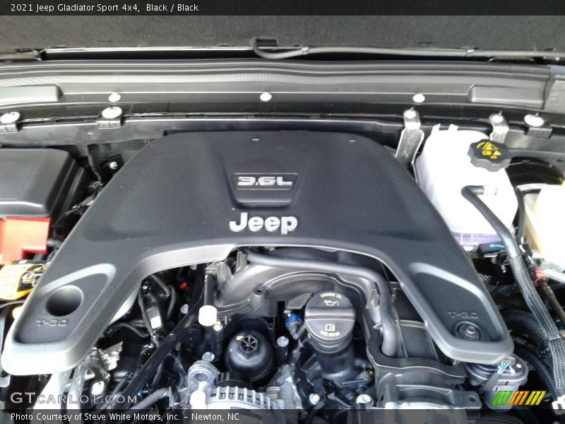 Black / Black 2021 Jeep Gladiator Sport 4x4