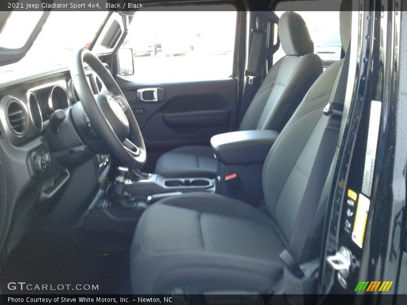 Black / Black 2021 Jeep Gladiator Sport 4x4