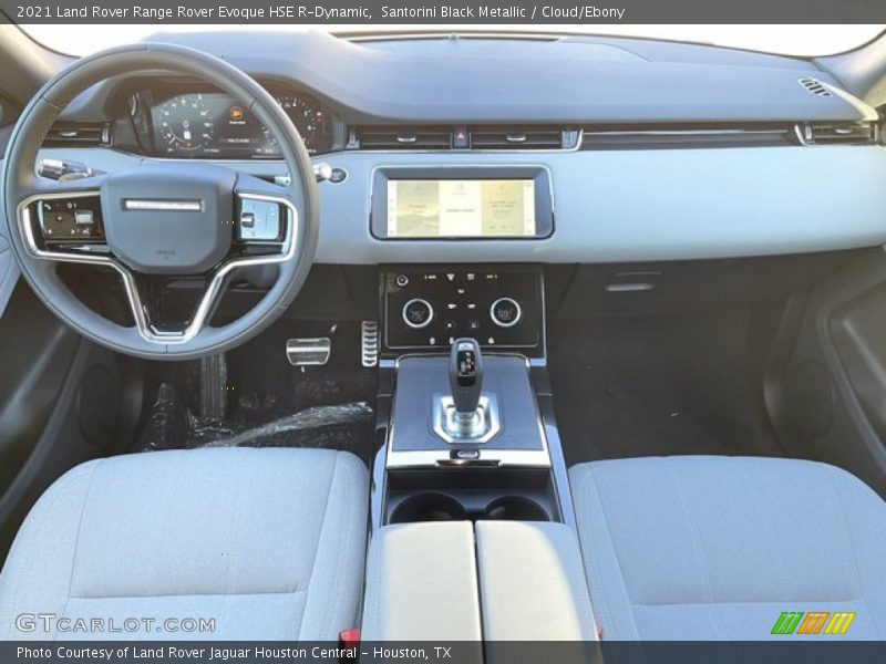 Dashboard of 2021 Range Rover Evoque HSE R-Dynamic