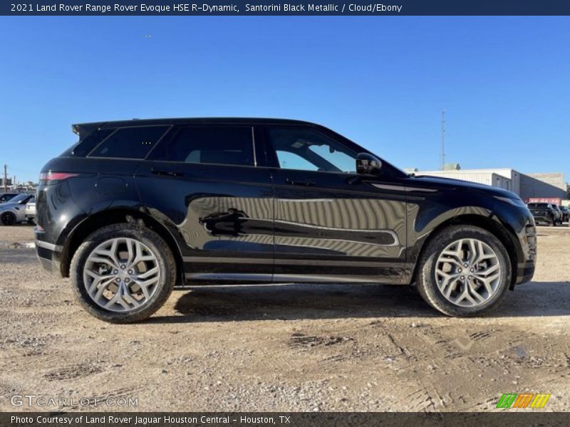 2021 Range Rover Evoque HSE R-Dynamic Santorini Black Metallic