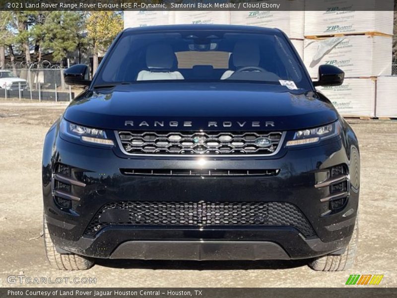 Santorini Black Metallic / Cloud/Ebony 2021 Land Rover Range Rover Evoque HSE R-Dynamic