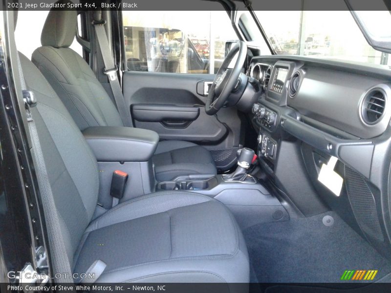 Black / Black 2021 Jeep Gladiator Sport 4x4