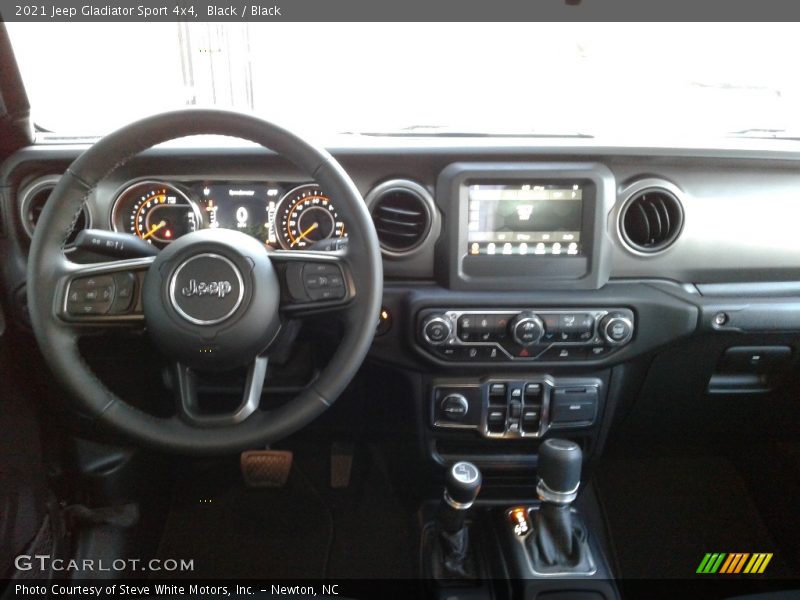 Black / Black 2021 Jeep Gladiator Sport 4x4