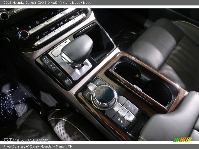 Victoria Black / Black 2018 Hyundai Genesis G90 5.0 AWD
