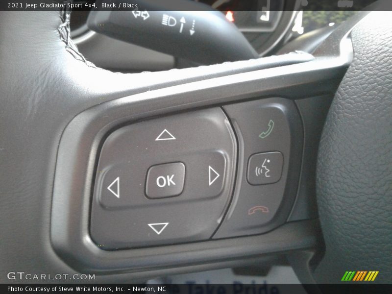 Black / Black 2021 Jeep Gladiator Sport 4x4