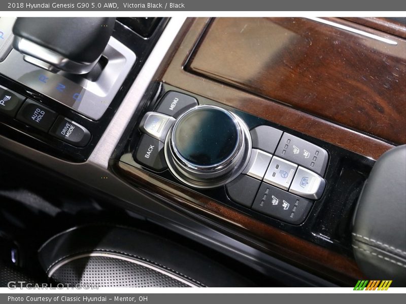 Victoria Black / Black 2018 Hyundai Genesis G90 5.0 AWD