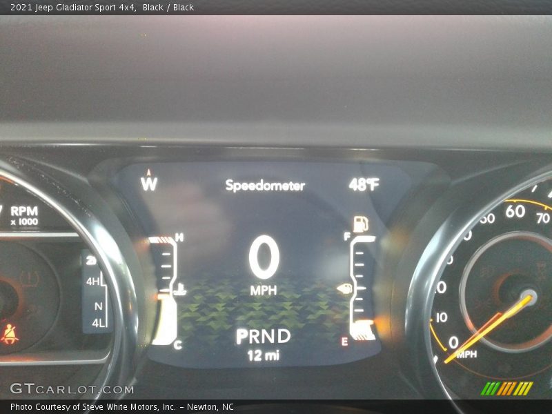 Black / Black 2021 Jeep Gladiator Sport 4x4