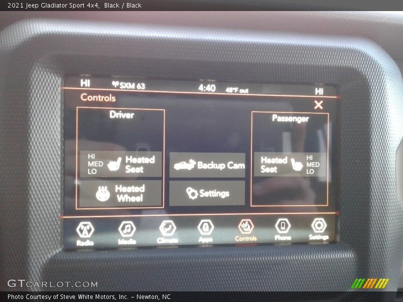 Black / Black 2021 Jeep Gladiator Sport 4x4