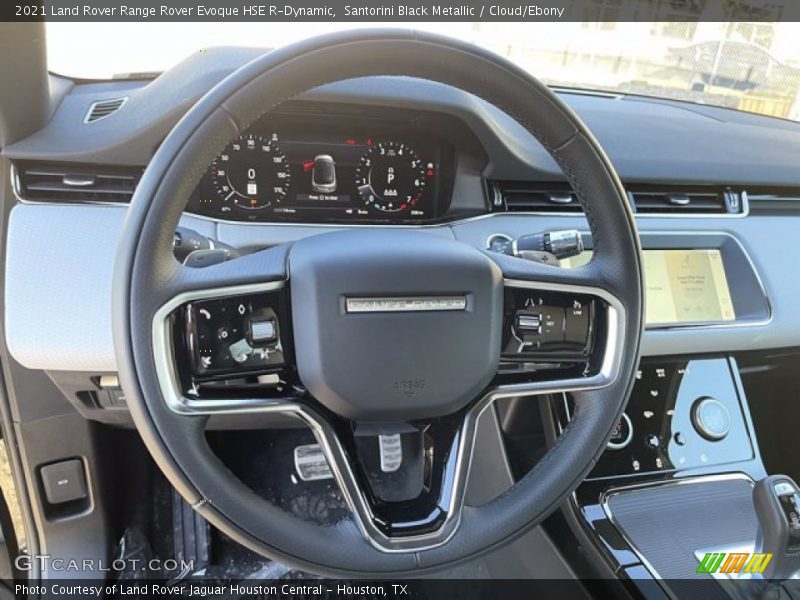  2021 Range Rover Evoque HSE R-Dynamic Steering Wheel