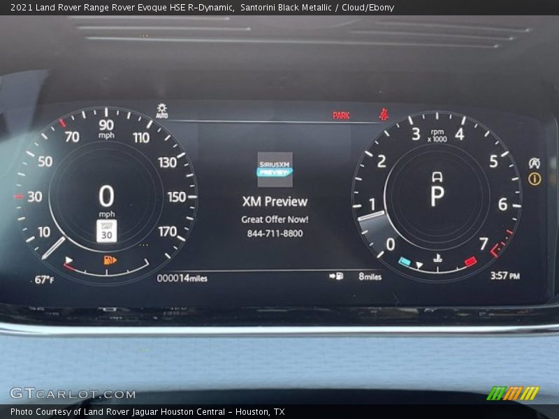  2021 Range Rover Evoque HSE R-Dynamic HSE R-Dynamic Gauges