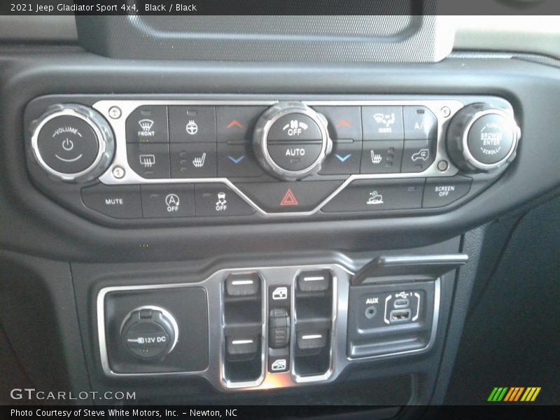 Black / Black 2021 Jeep Gladiator Sport 4x4