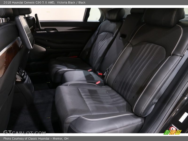 Victoria Black / Black 2018 Hyundai Genesis G90 5.0 AWD