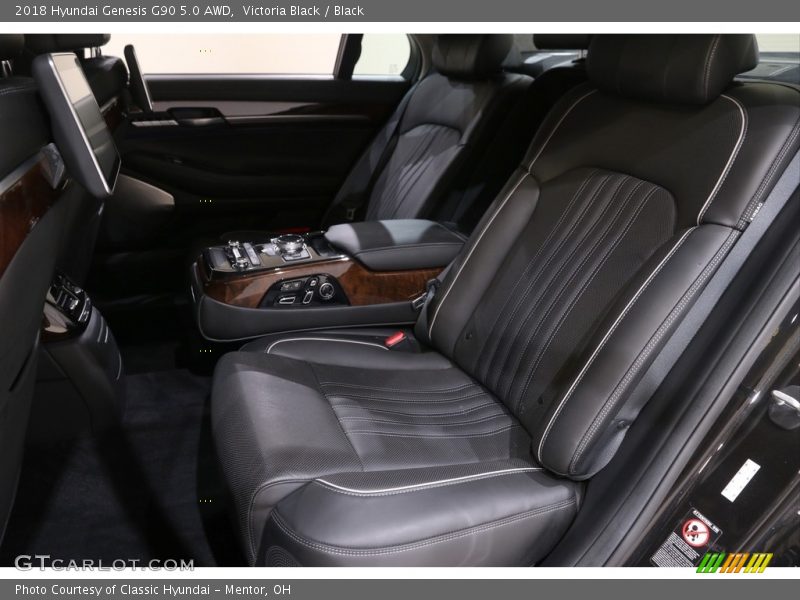 Victoria Black / Black 2018 Hyundai Genesis G90 5.0 AWD