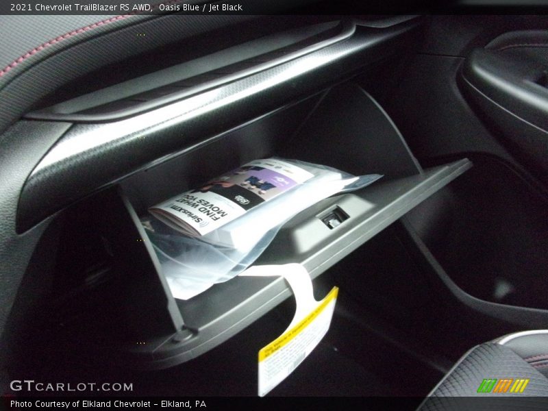 Oasis Blue / Jet Black 2021 Chevrolet TrailBlazer RS AWD