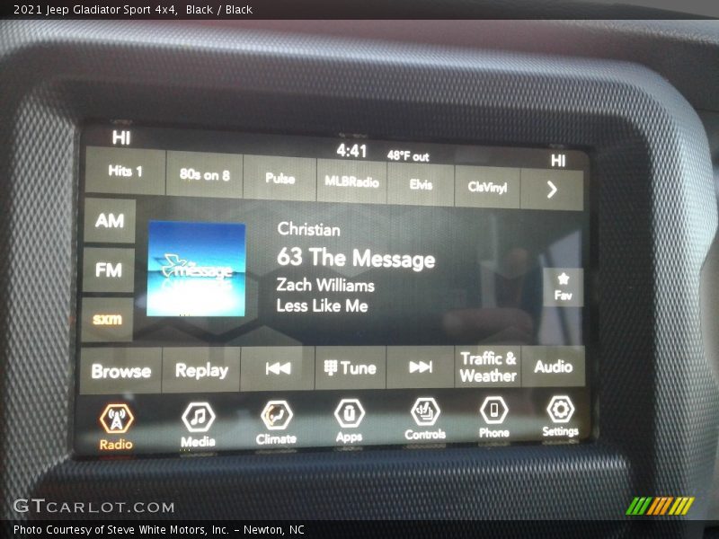 Black / Black 2021 Jeep Gladiator Sport 4x4