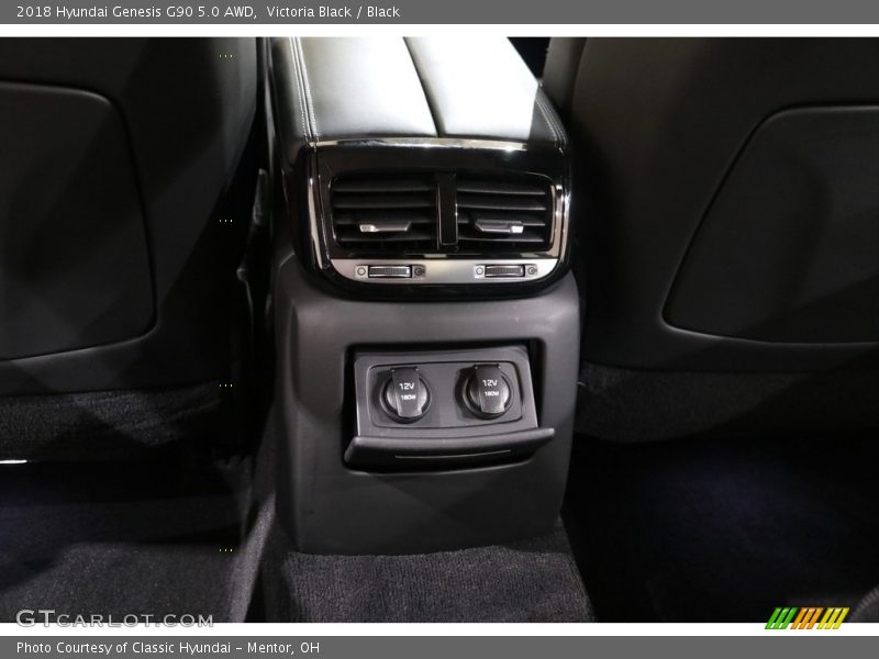 Victoria Black / Black 2018 Hyundai Genesis G90 5.0 AWD