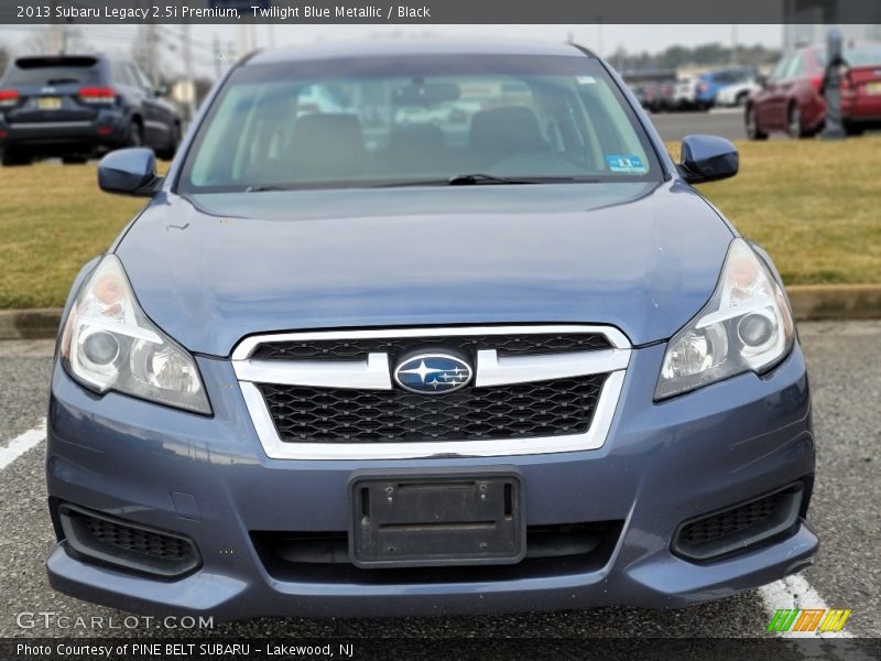 Twilight Blue Metallic / Black 2013 Subaru Legacy 2.5i Premium