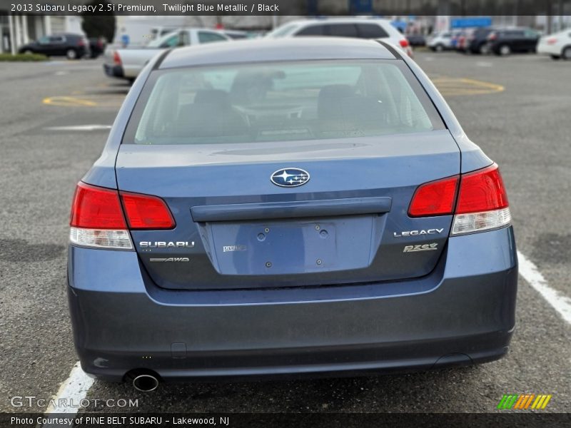Twilight Blue Metallic / Black 2013 Subaru Legacy 2.5i Premium