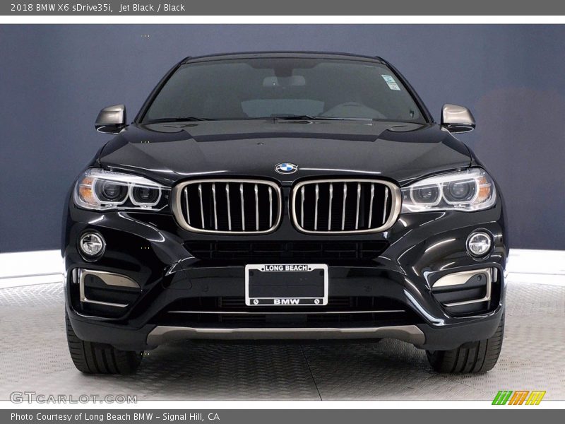 Jet Black / Black 2018 BMW X6 sDrive35i