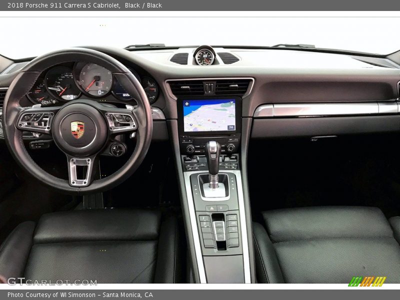 Dashboard of 2018 911 Carrera S Cabriolet