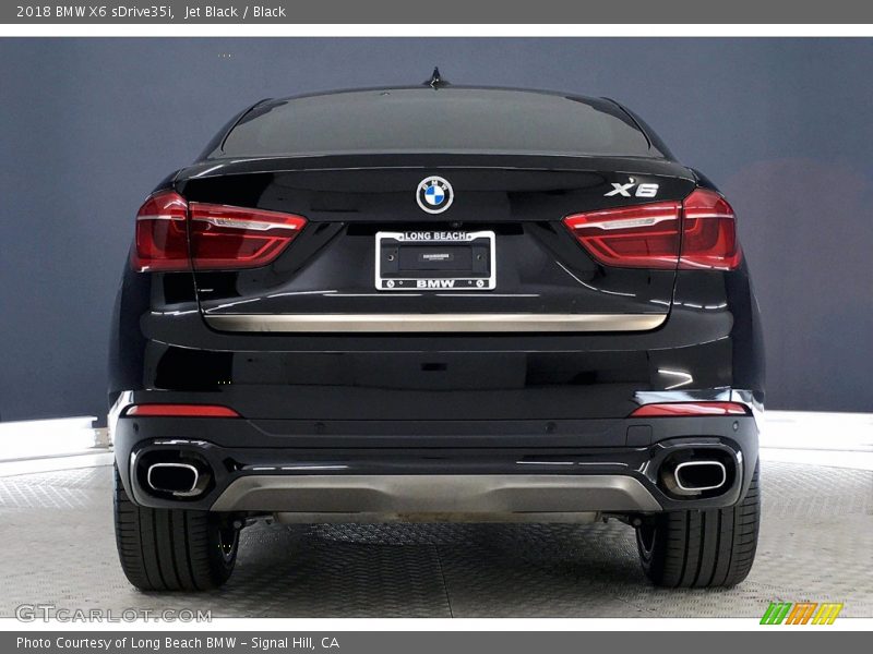 Jet Black / Black 2018 BMW X6 sDrive35i