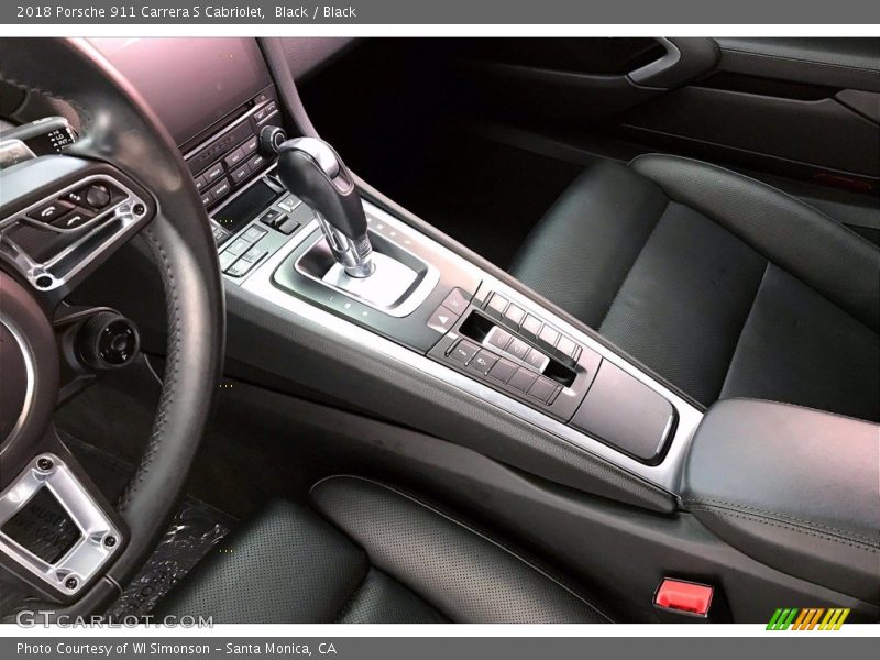  2018 911 Carrera S Cabriolet 7 Speed PDK Automatic Shifter