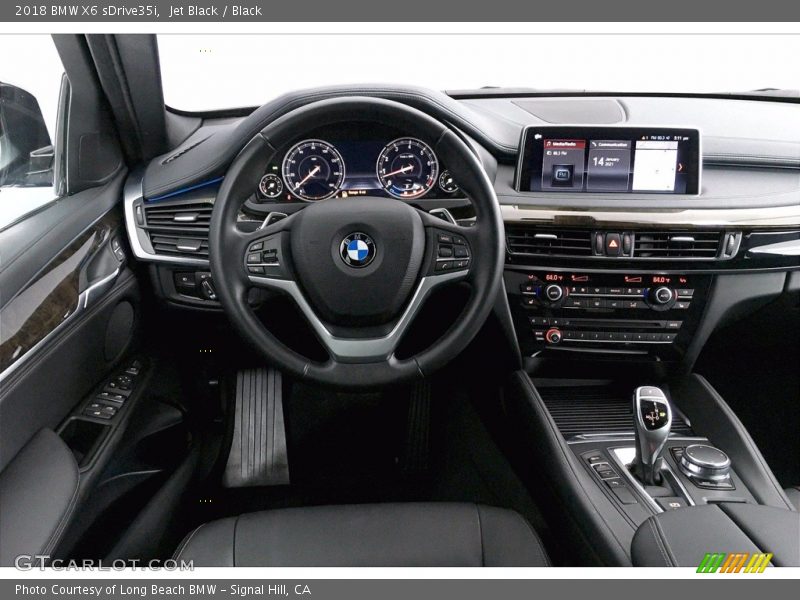 Jet Black / Black 2018 BMW X6 sDrive35i