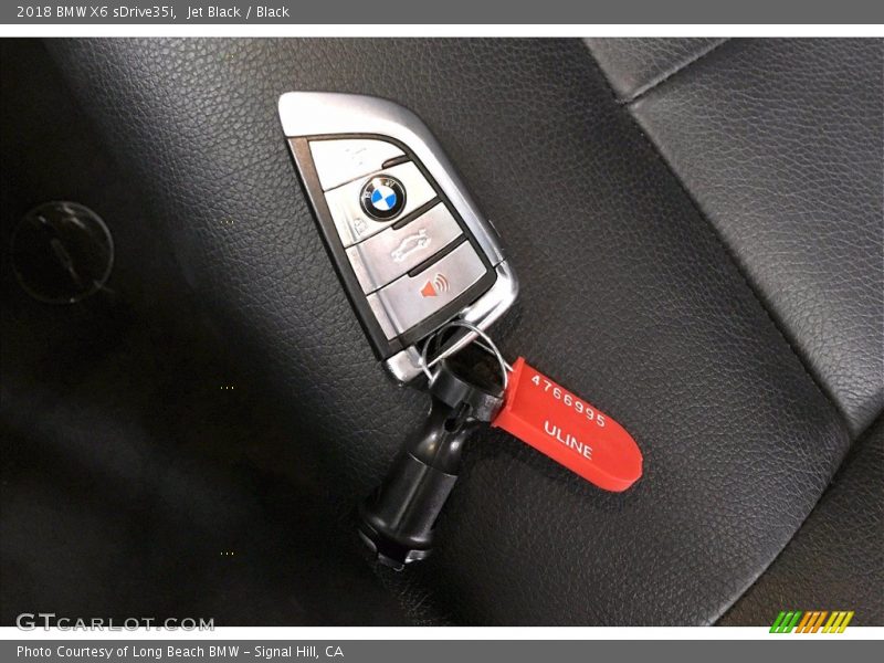 Jet Black / Black 2018 BMW X6 sDrive35i
