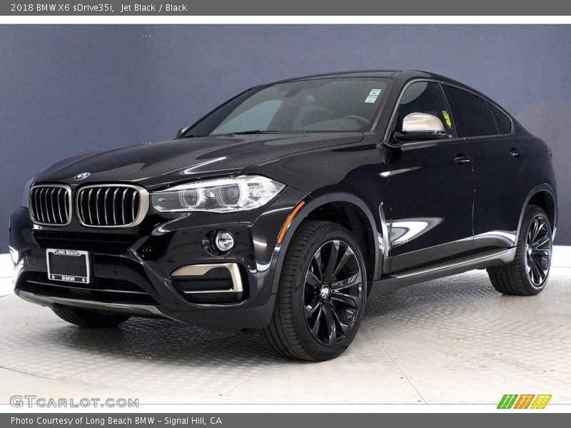 Jet Black / Black 2018 BMW X6 sDrive35i