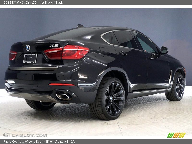 Jet Black / Black 2018 BMW X6 sDrive35i