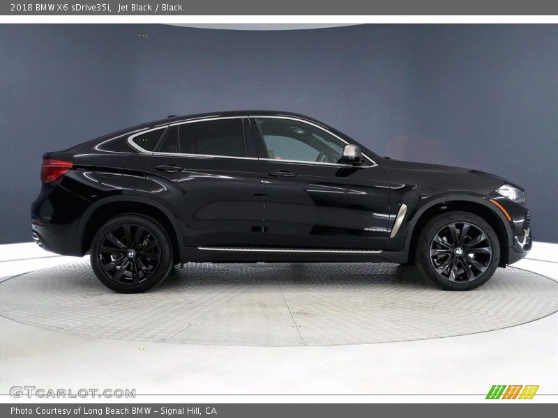 Jet Black / Black 2018 BMW X6 sDrive35i