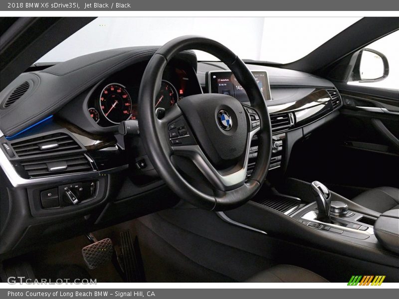 Jet Black / Black 2018 BMW X6 sDrive35i