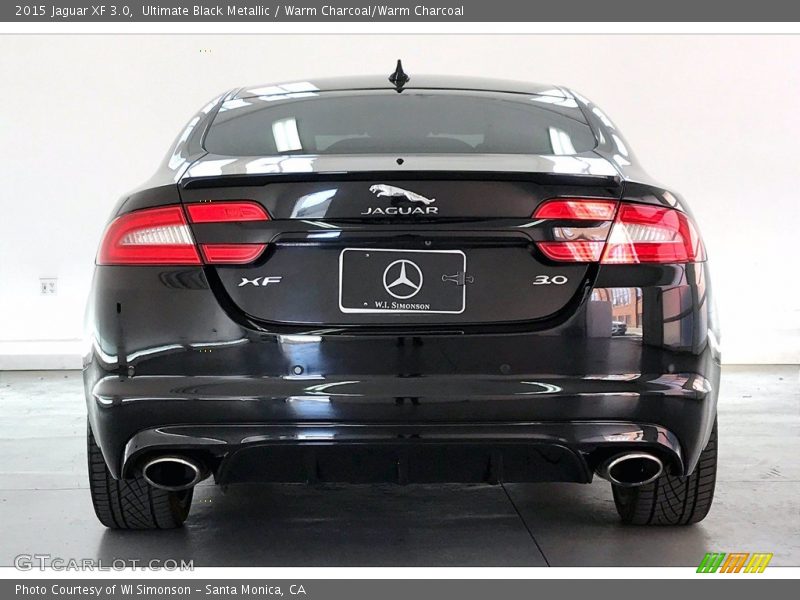 Ultimate Black Metallic / Warm Charcoal/Warm Charcoal 2015 Jaguar XF 3.0