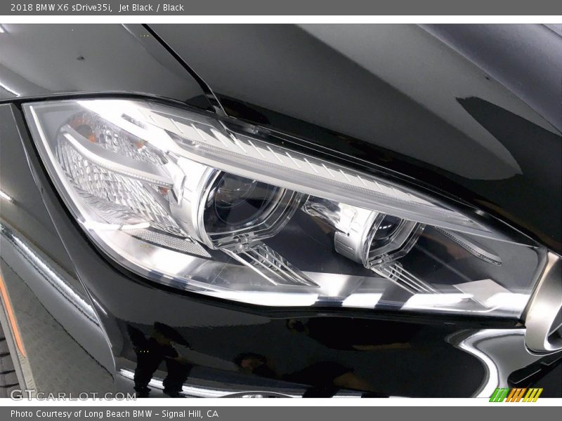 Jet Black / Black 2018 BMW X6 sDrive35i