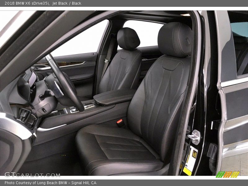 Jet Black / Black 2018 BMW X6 sDrive35i