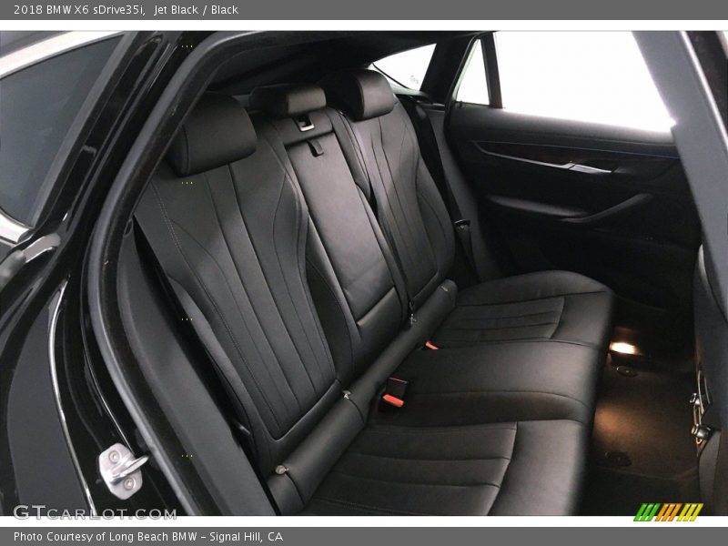Jet Black / Black 2018 BMW X6 sDrive35i