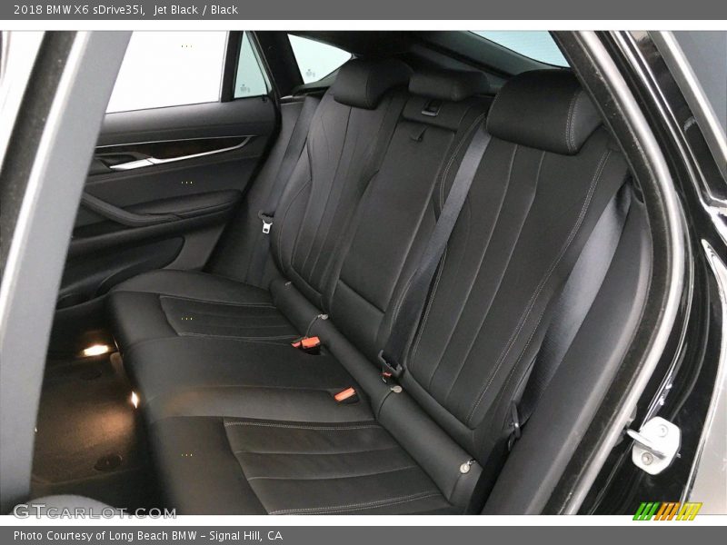Jet Black / Black 2018 BMW X6 sDrive35i