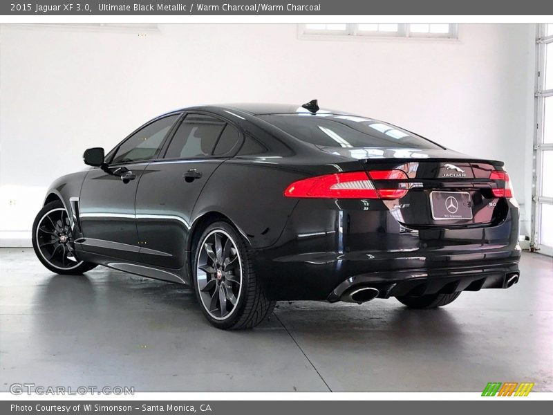 Ultimate Black Metallic / Warm Charcoal/Warm Charcoal 2015 Jaguar XF 3.0