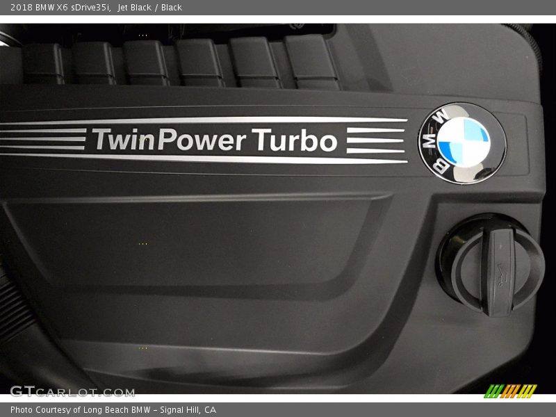 Jet Black / Black 2018 BMW X6 sDrive35i