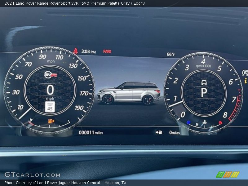  2021 Range Rover Sport SVR SVR Gauges