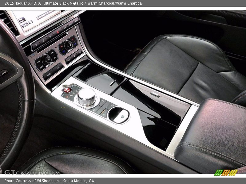 Ultimate Black Metallic / Warm Charcoal/Warm Charcoal 2015 Jaguar XF 3.0